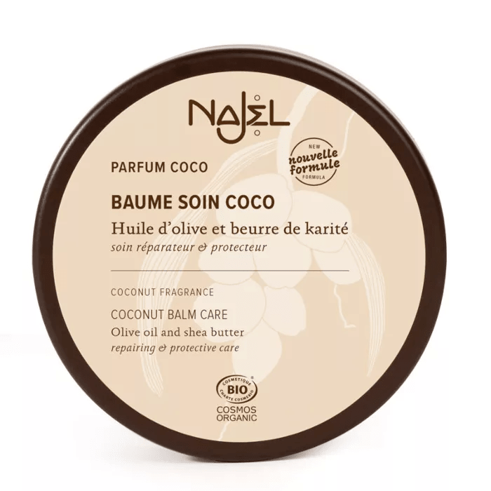 Baume soin coco et beurre de karité 100g - Najel