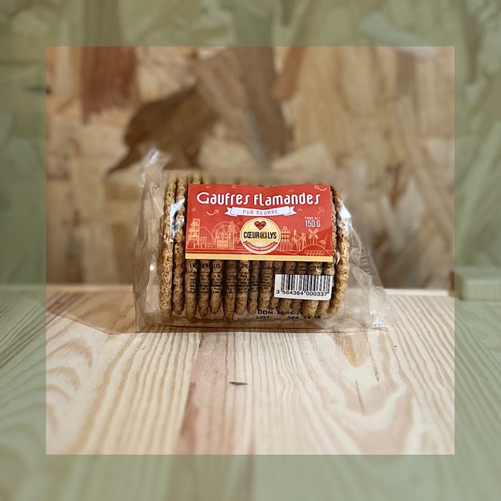 Gaufres flamandes 150g - L'atelier des Lys