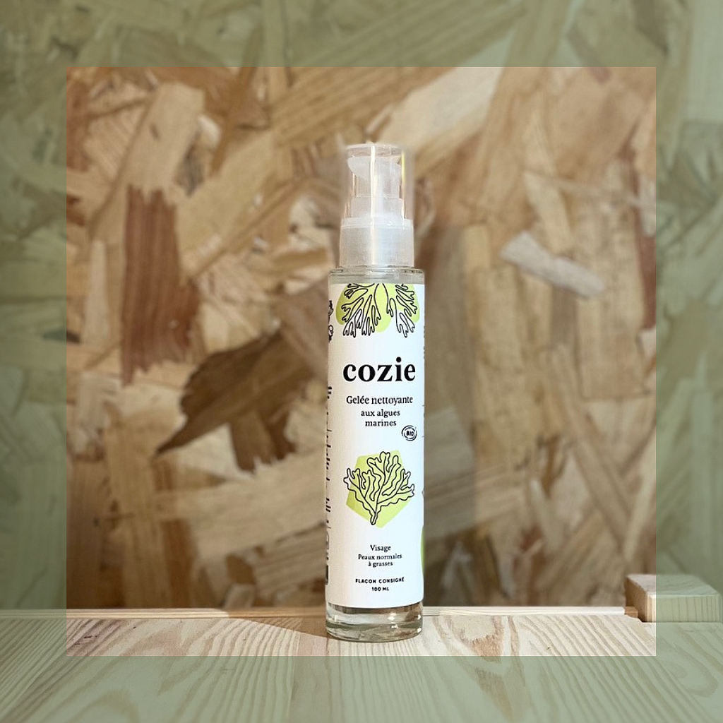 Gelée Nettoyante visage aux algues marines - Cozie