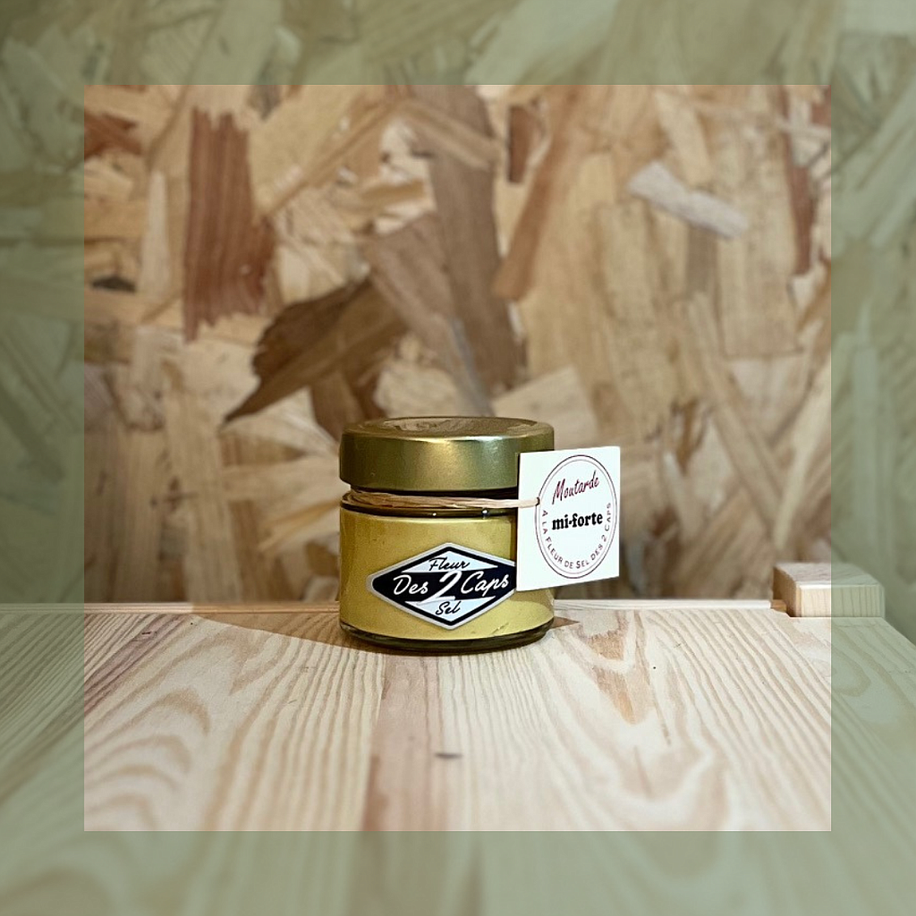 Moutarde Mi-Forte Fleur De Sel Des 2 Caps