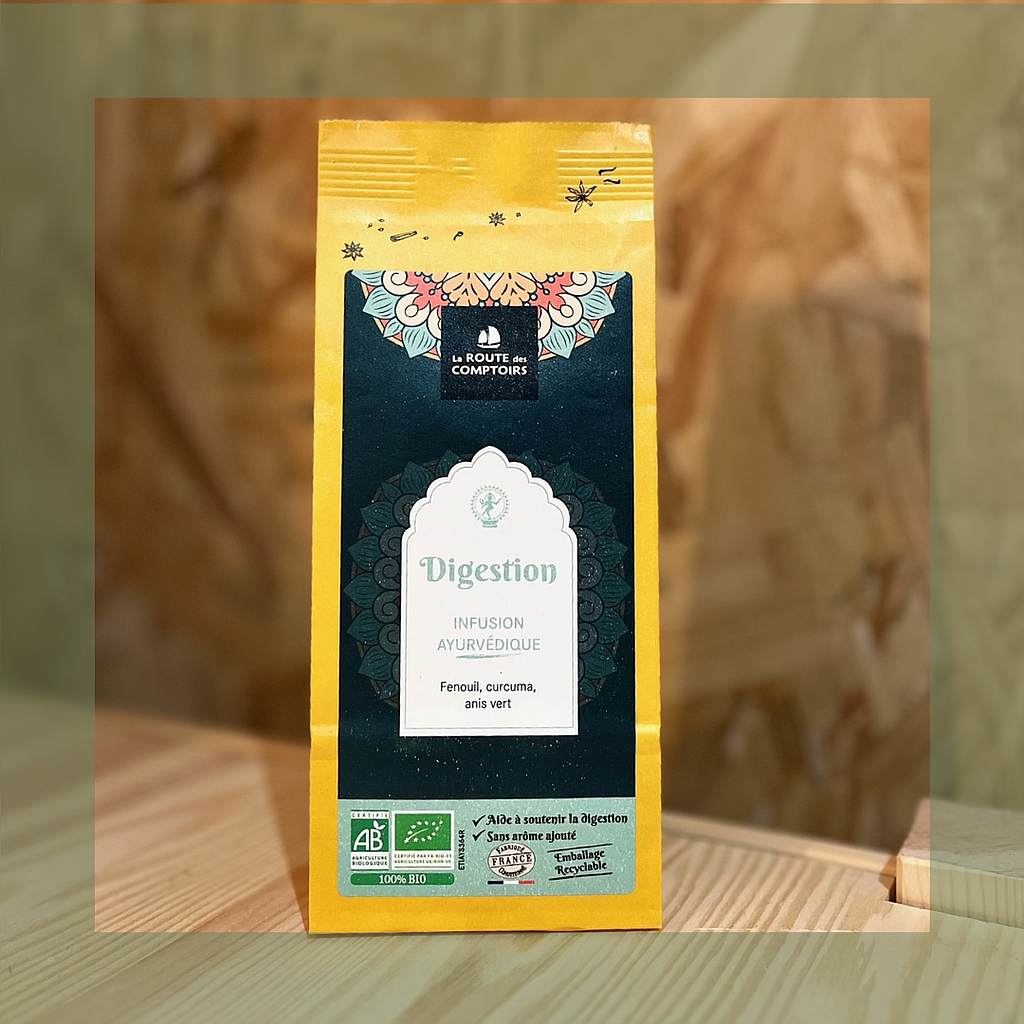 Infusion Ayurvédique Digestion Bio 70G