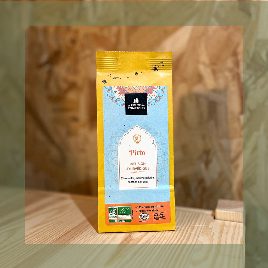 Infusion Ayurvédique Pitta Bio 80G