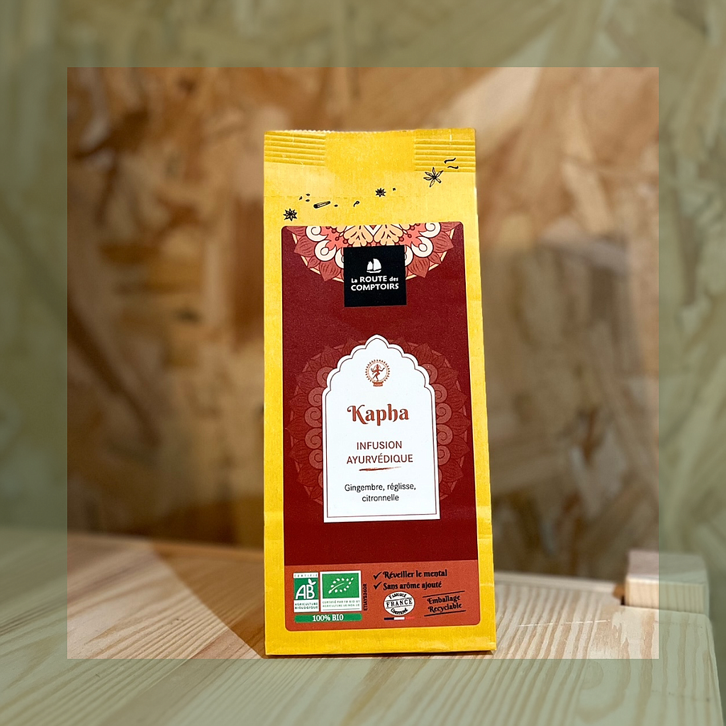 Infusion ayurvédique kapha bio 80g - La route des comptoirs