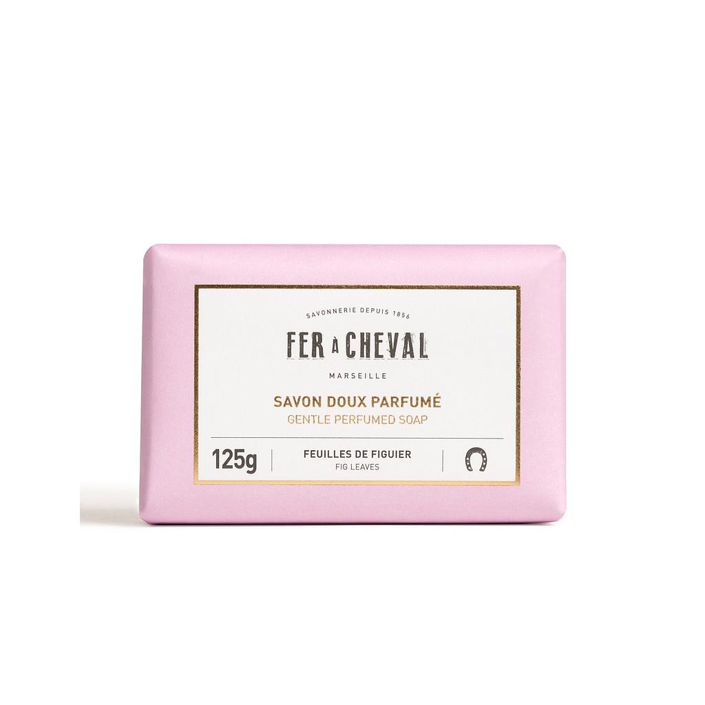 Savon doux parfumé feuilles de figuier 125g - Fer à cheval
