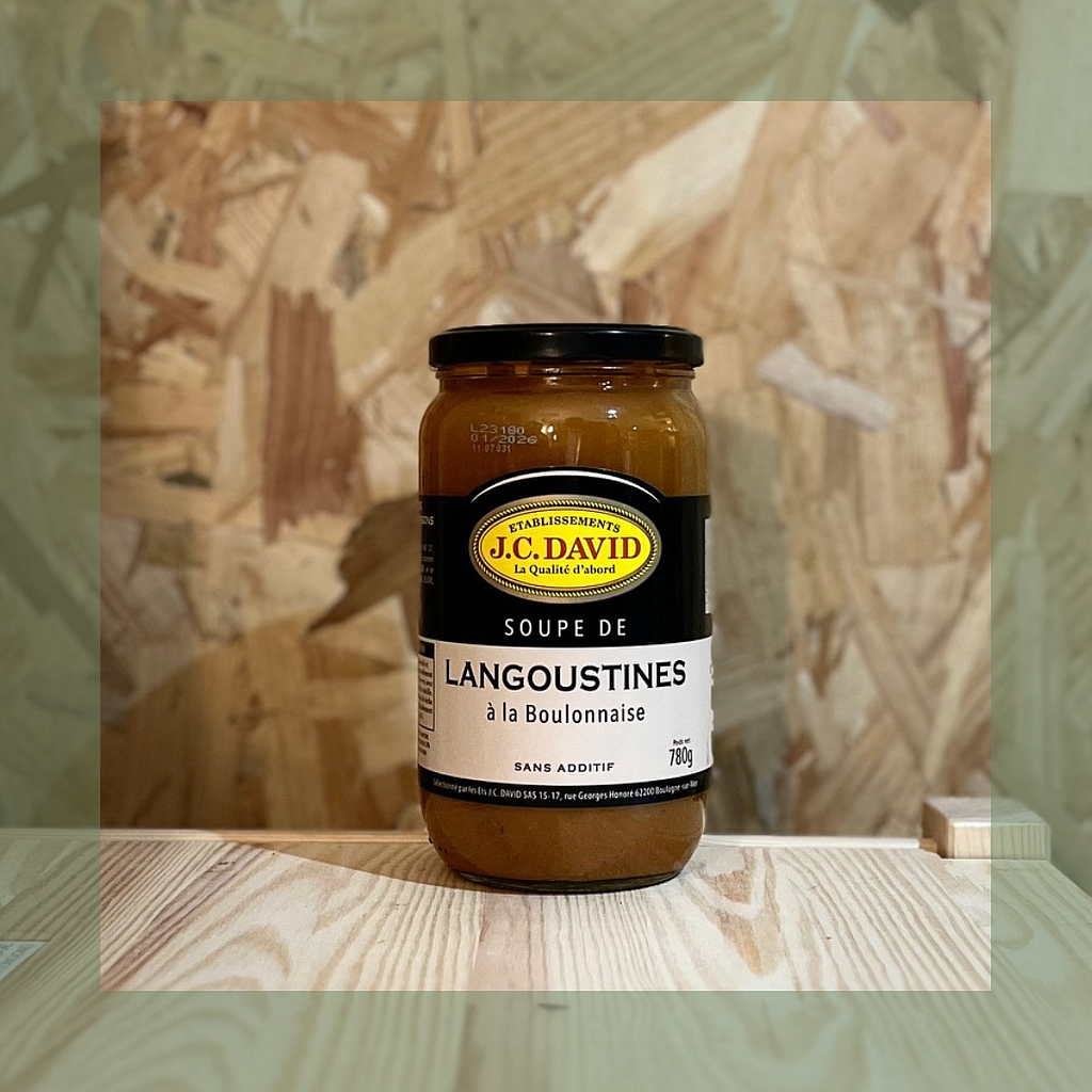 Soupe de langoustine - JC David