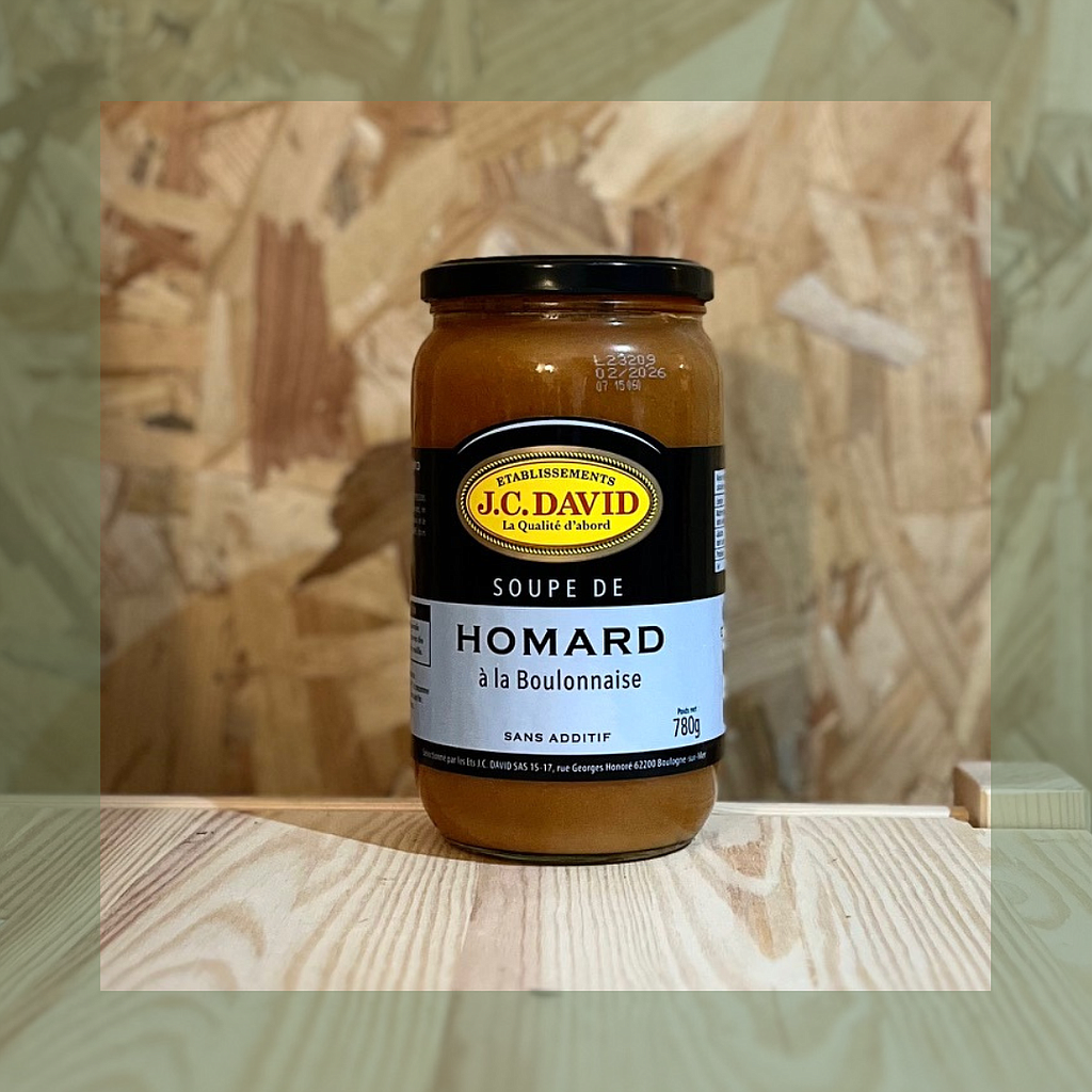 Soupe de homard à la boulonnaise - JC David