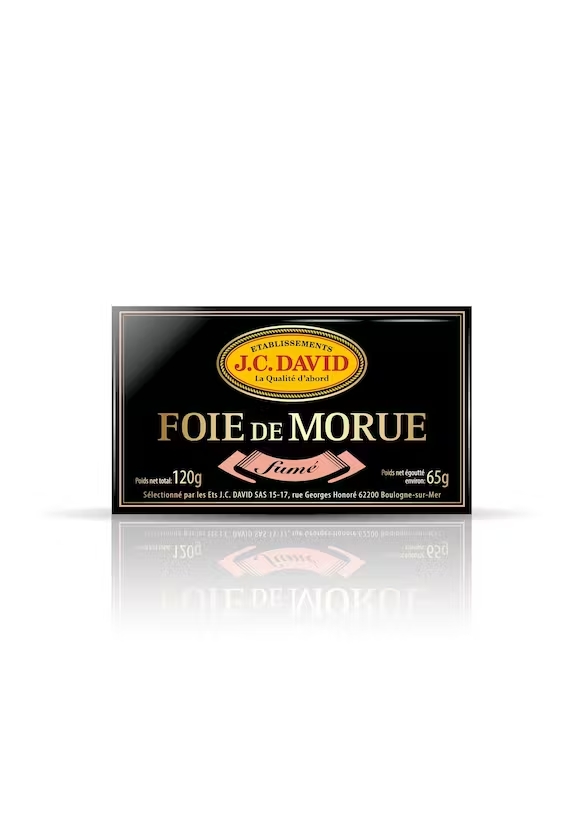 Foie De Morue Fumé - JC David