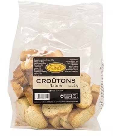 Mini Croûtons Nature 75G