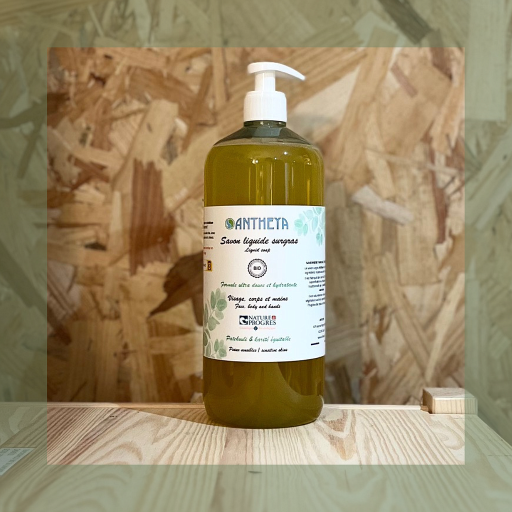 Savon liquide patchouli 1L - Antheya