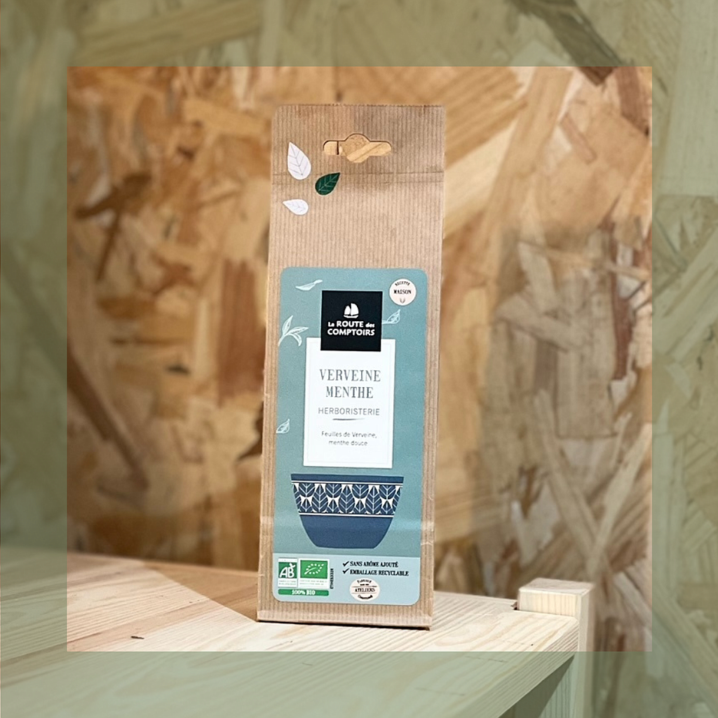 Infusion herboristerie verveine menthe bio 40G