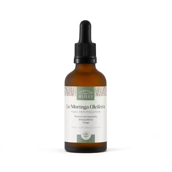 Huile de Moringa Oleifera bio 50ml - Le Comptoir Des Huiles