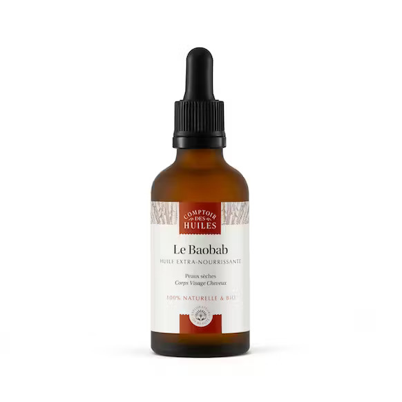 Huile de Baobab bio 50ml - Le Comptoir Des Huiles