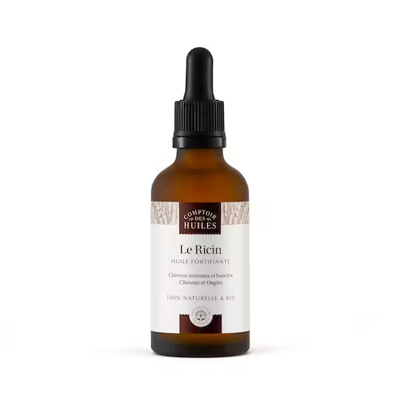 Huile De Ricin Bio 50Ml - Le Comptoir Des Huiles