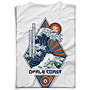 Tee-shirt mixte Hokusai - Opale Coast T.L