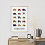 Affiche collector Famous Baraques A Frites