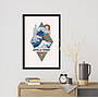 Affiche collector Hokusai - Opale Coast