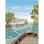 Affiche Saint-Omer Le Marais Audomarois 50x70cm